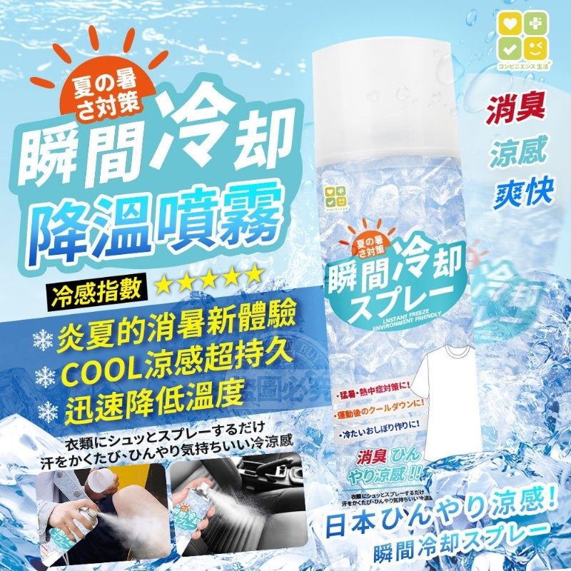 瞬間冷却スプレー 新品 お気に入りの