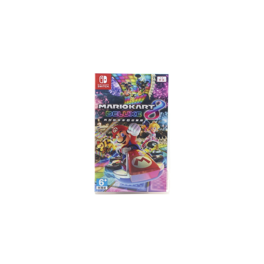 【亞特蘭電玩】Switch：瑪利歐賽車8豪華版 Mario Kart 8 Deluxe 中文版 #67834