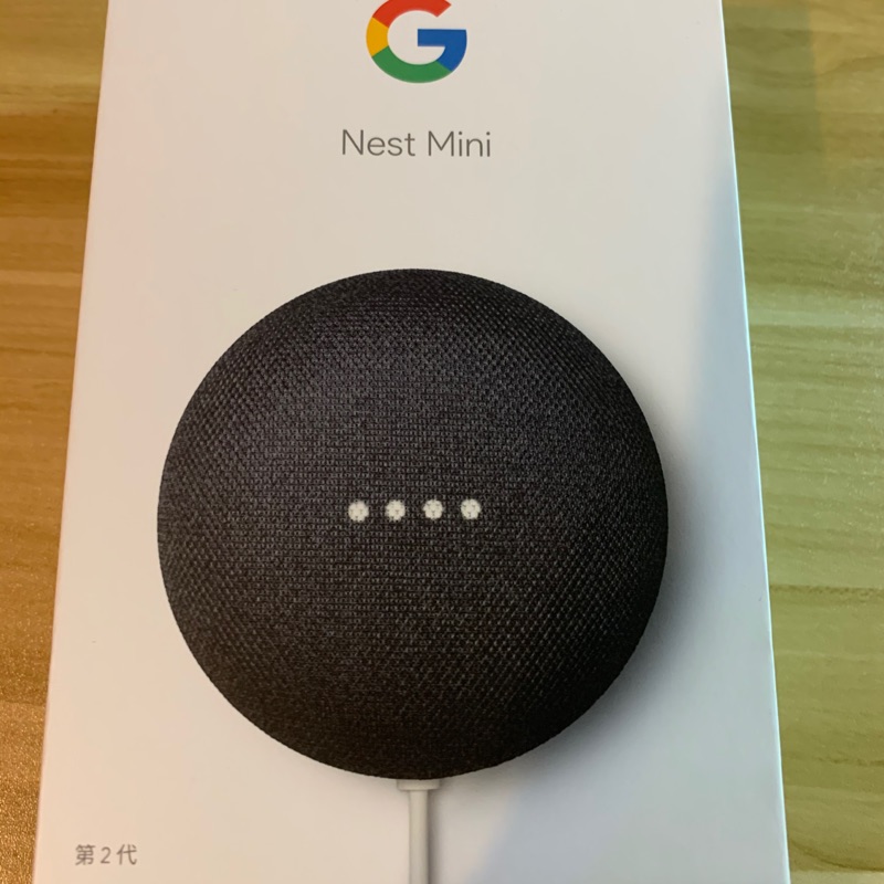 二手九成新 Google Nest Mini 黑色 第二代 智慧音箱