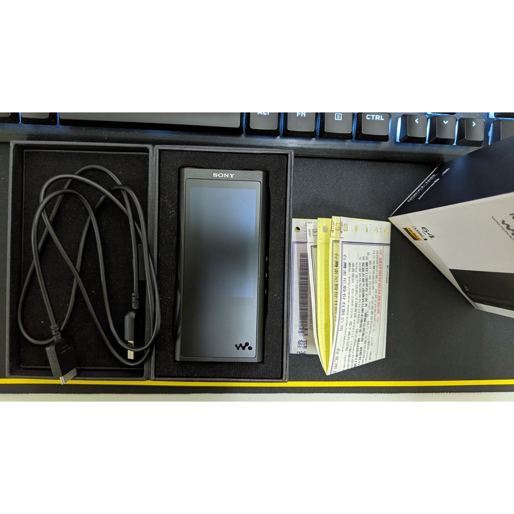 SONY NW-ZX300 Hi-Res隨身播放器 黑色（贈送256G記憶卡）