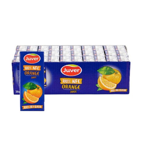 【蝦皮茉兒】宅配免運 🚚 Juver 柳橙汁 (非濃縮還原) 200毫升30入 西班牙製 COSTCO 好市多