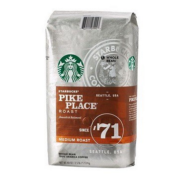 星巴克STARBUCKS派克市場咖啡豆(1.13公斤)