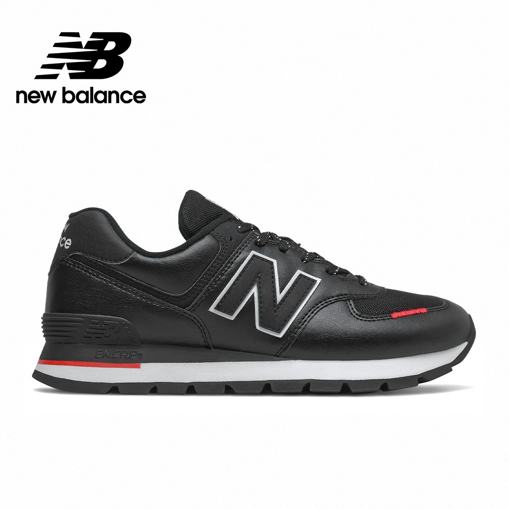 【New Balance】 NB 復古運動鞋_中性_黑色_ML574DTD-D楦 574