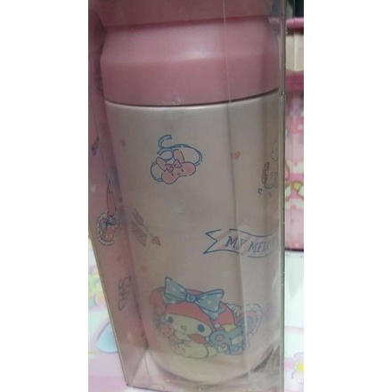 My Melody 350ml 不銹鋼保温瓶1只 港版 sanrio