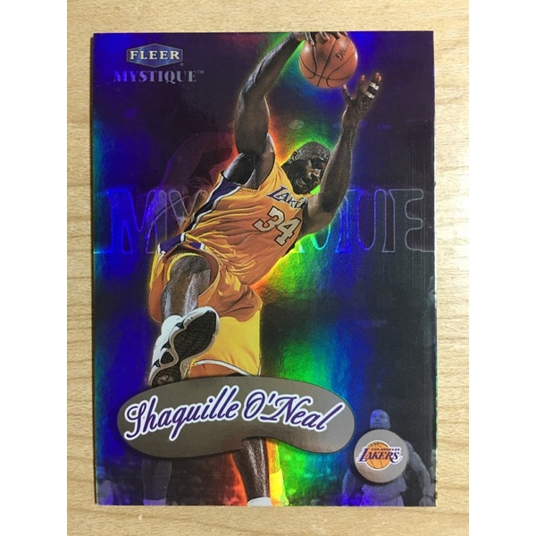 fleer 99-00 SHAQUILLE O'NEAL 特卡 nba 球員卡 湖人