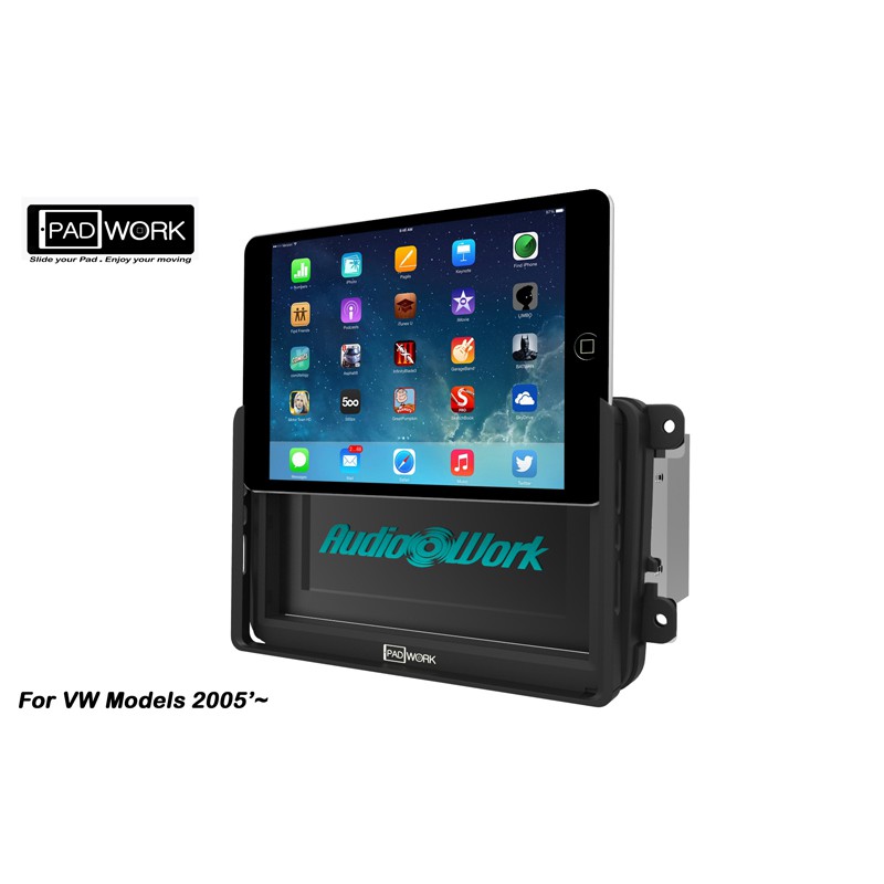 Audiowork Volkswagen 福斯車載ipad Mini 改裝套件apm2 Ba01 Padwork 面板 蝦皮購物