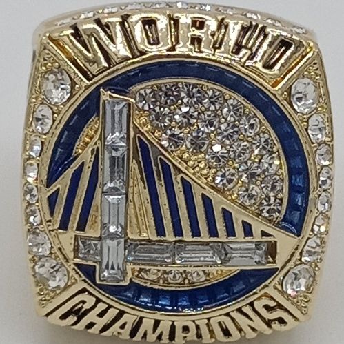 【總冠軍戒指】2022金州勇士庫里NBA總冠軍戒指球迷收藏粉絲紀念生日禮物珍藏禮物