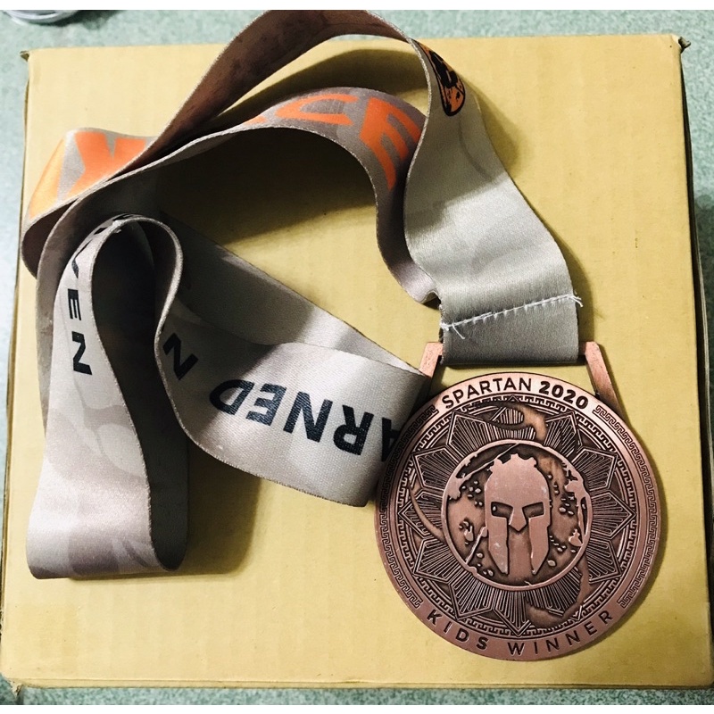 SPARTAN2020 KIDS WINNER 斯巴達獎牌
