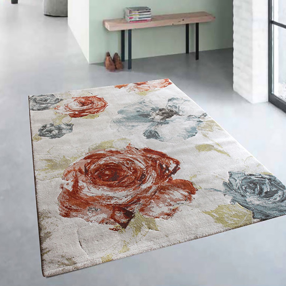 【范登伯格】歐斯特 都會流行進口地毯-薔薇(80x150cm)