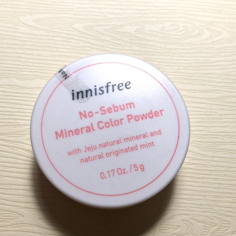 Innisfree無憂無慮繽紛蜜粉粉色powder 蝦皮購物