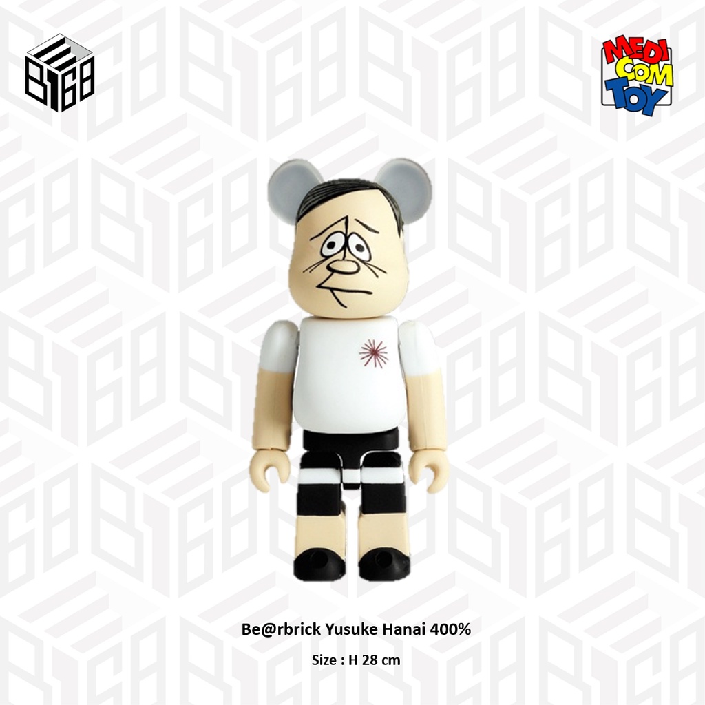 BE@RBRICK - ◆ BE@RBRICK YUSUKE HANAI 1000% 花井祐介 YUSUKE HANAI 花井佑介投掷的石头限量雕塑限量1000版帅气十足哦