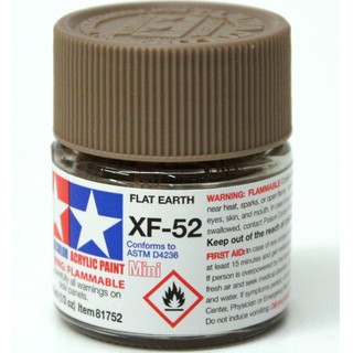 TAMIYA 田宮 81752 模型 耗材 水性漆 XF-52 消光 土黃色 10ml 萬年東海