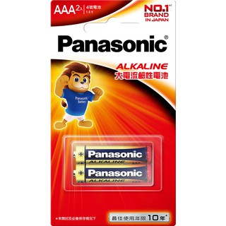 Panasonic國際牌鹼性電池４號２入/４入