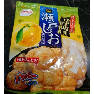 栗山 香橙鹽風味米果 現貨 水果 米果 日本 香橙 拜拜