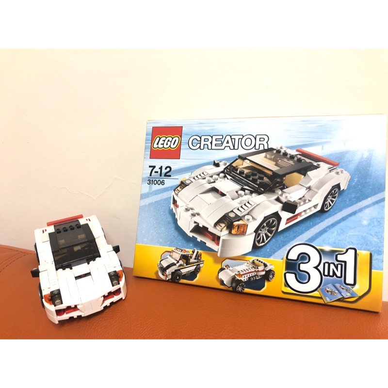 正品！！！ 樂高LEGO跑車 31006 帥氣跑車 3IN1 啟發孩童的創造力 聖誕禮物 生日禮物 交換禮物