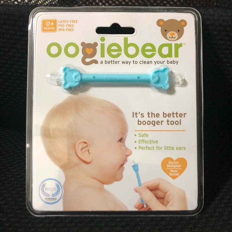 美國Oogiebear QQ熊 耳鼻清潔棒1入［正品現貨含運費歐］