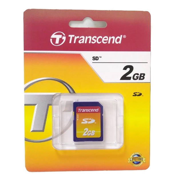 [快速出貨] Transcend 創見 2G 2GB SD 記憶卡 公司貨 終身保固