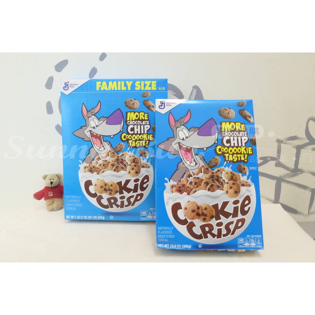 【Sunny Buy】◎現貨◎ Cookie crisp 大野狼麥片早餐 巧克力 酥脆餅乾 518/300g