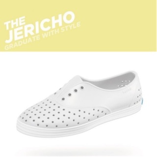✔️現貨當天出貨 臺灣專櫃正品 加拿大Native JERICHO 洞洞鞋 修身鞋 防水 雨鞋 全白 女鞋 附鞋盒