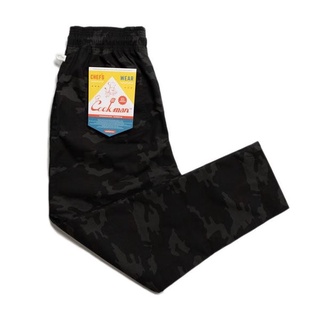 【P.COAST LAB】COOKMAN Chef Pants「Ripstop」Camo Black