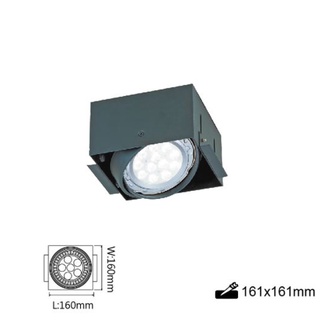 舞光 無邊框 方型崁燈 四角崁燈 AR111 MR16 1燈 2燈 3燈 4燈 空臺 光源另計 LED