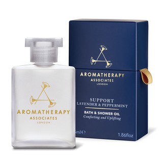 AA 英國皇家芳療 舒和薰衣草辣薄荷沐浴油 55mL(Aromatherapy Associates)