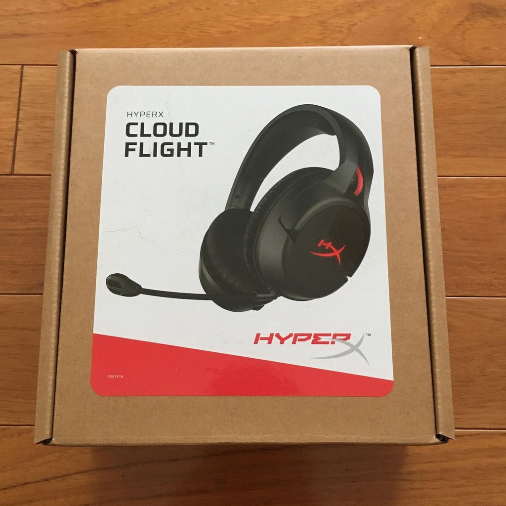 金士頓 HyperX Cloud Flight 無線電競耳機 附送原廠耳機架