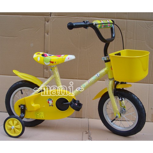 ♡曼尼2♡低跨打氣款~ 童車 自行車 熊貓 12吋~兒童 腳踏車 非16吋 低跨車架.小籃子.鋁框.打氣輪 台灣製 #3