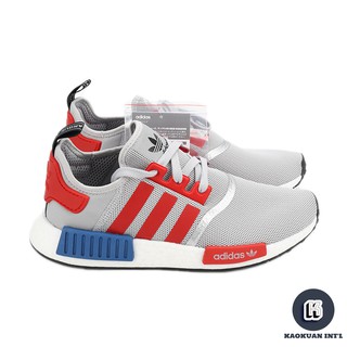 ADIDAS ORIGINALS NMD R1 BOOST 銀 紅 藍 配色 F99714【高冠國際】