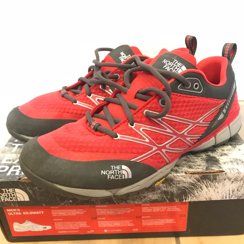 The North Face Ultra Kilowatt VFF 黃金大底 越野跑鞋 輕量 US8.5（9.5成新）