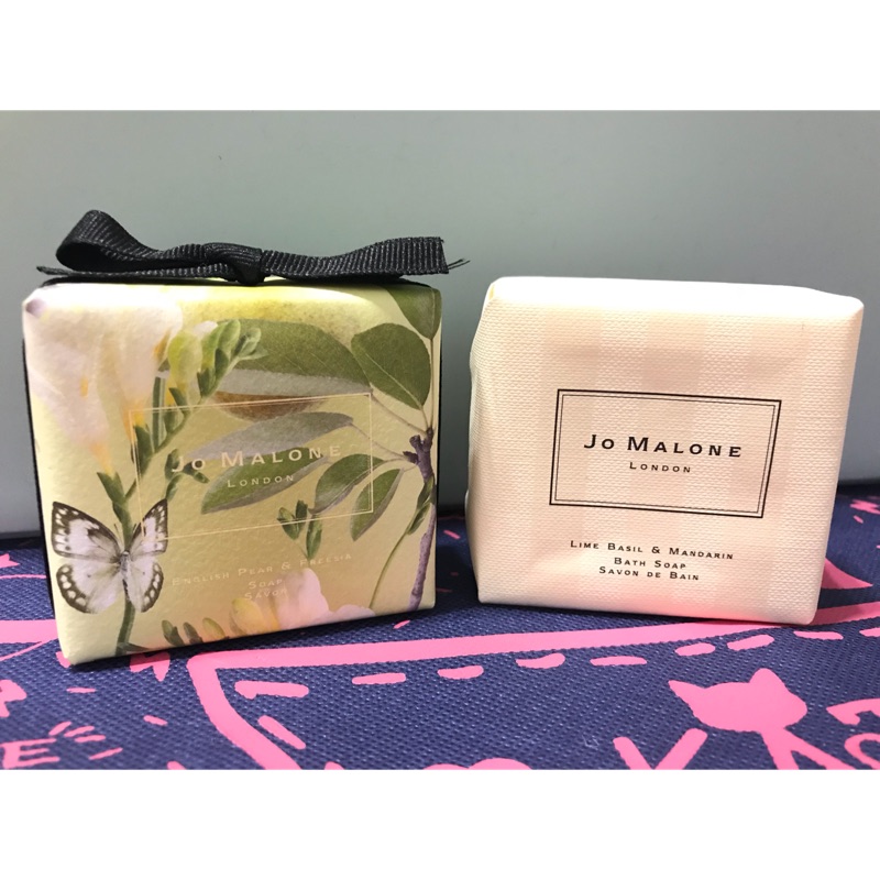 Jo Malone 香皂 沐浴皂 英國梨與小蒼蘭 青檸羅勒葉與柑橘