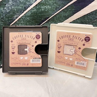 日本製 咖啡濾紙收納盒 收納盒 吸盤式 收納方便 咖啡濾紙