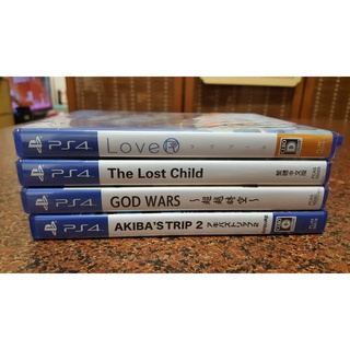 PS4遊戲光碟 PS4 DVD遊戲光碟 3片未拆封1片拆封