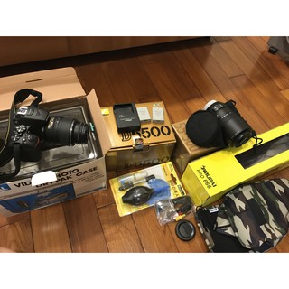 Nikon D5500 &兩顆鏡頭& 其他配件 一次出售