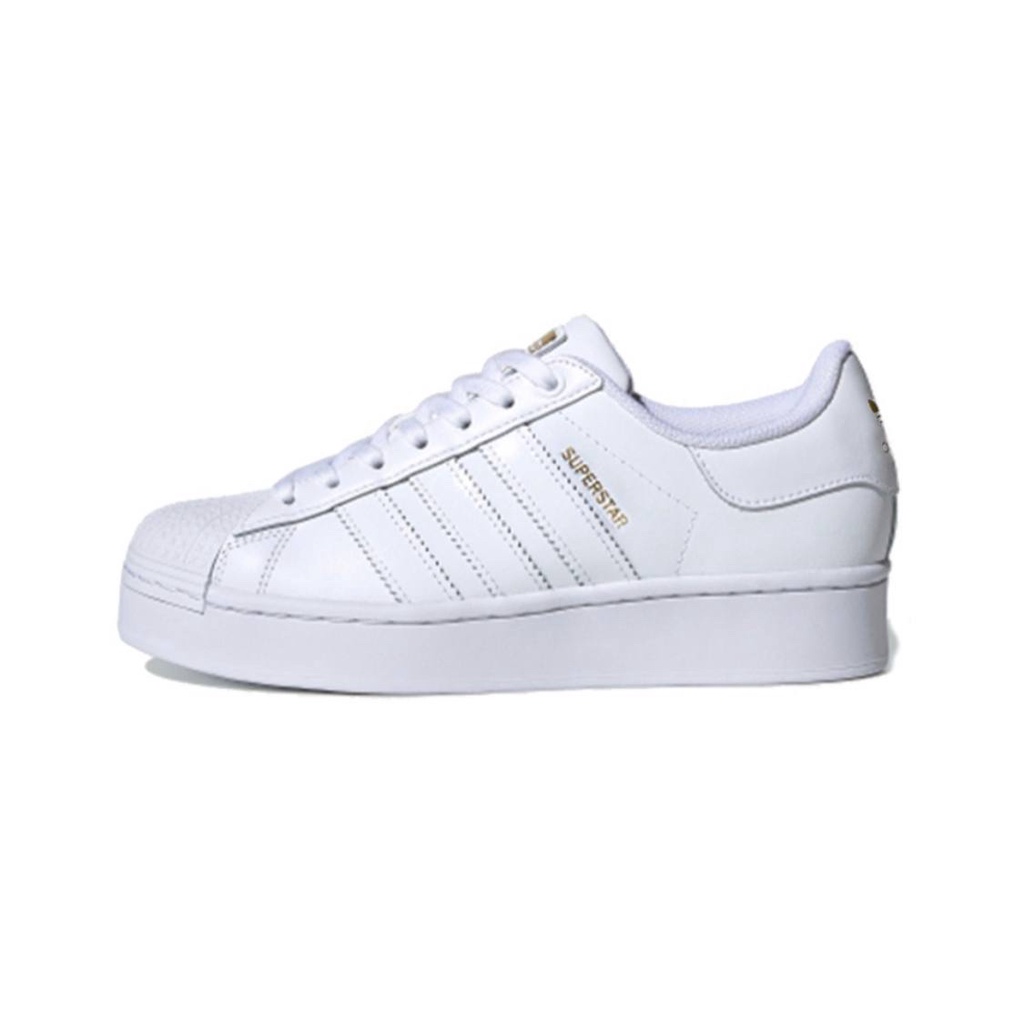  100%公司貨 Adidas Superstar Bold 白 金標 厚底 貝殼鞋 全白 FV3334 女鞋