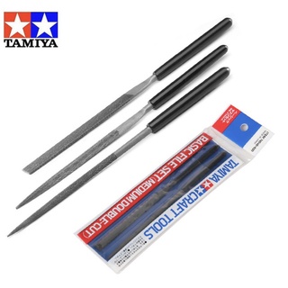 【鋼普拉】現貨 TAMIYA 田宮 74046 打磨工具 精密挫刀 基本銼刀套裝 3支裝 入門 組裝工具