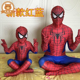 萬聖節服裝 萬聖節服裝兒童 兒童節蜘蛛俠緊身衣邁爾斯毒液COS童裝套裝雷米託尼蜘蛛俠衣服裝