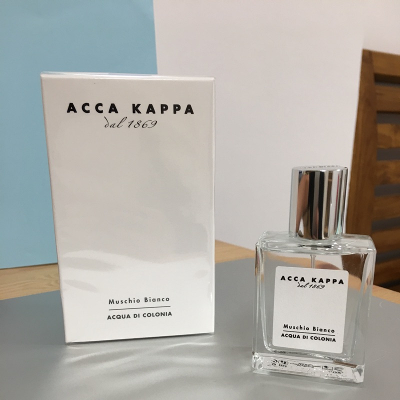 [全新］ACCA KAPPA 白麝香 香水 100ml 台中SOGO專櫃購入