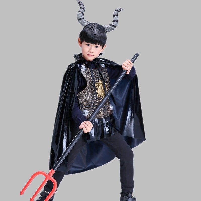 兒童萬圣節服裝年會搞怪男裝西游記妖精怪牛魔王cosplay走秀服裝 不含武器 蝦皮購物