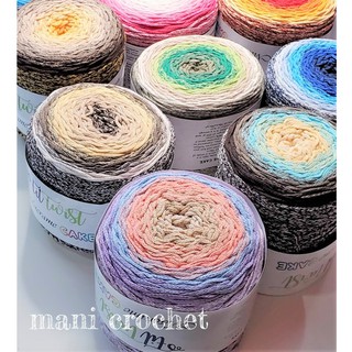 MANI【土耳其蛋糕線 彩色】限定優惠+領卷再折[Fil Twist Macrame Cake] #蛋糕線