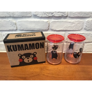 Kum全新kumamon糖果廚物罐 糖果罐 麵粉罐 （750ml)(一組二個）