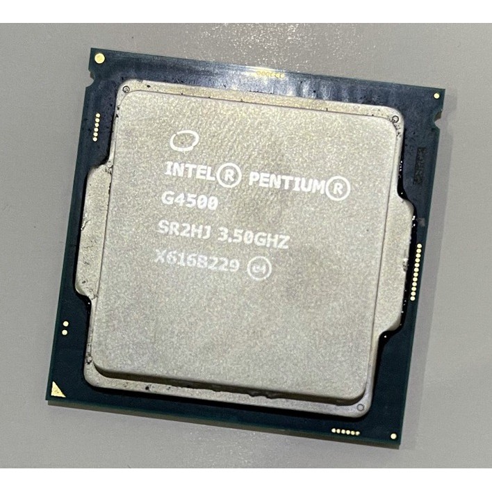 二手良品 INTEL g4500 CPU 處理器 LGA 1151 六代
