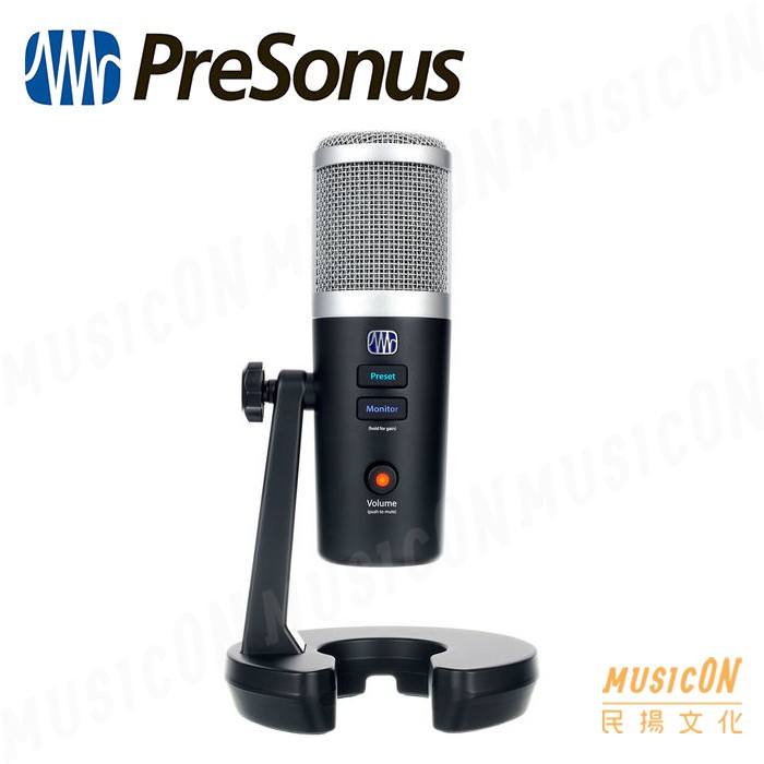 【民揚樂器】Presonus Revelator USB 麥克風 含錄音後製軟體 錄音介面 遊戲 直播 Podcast