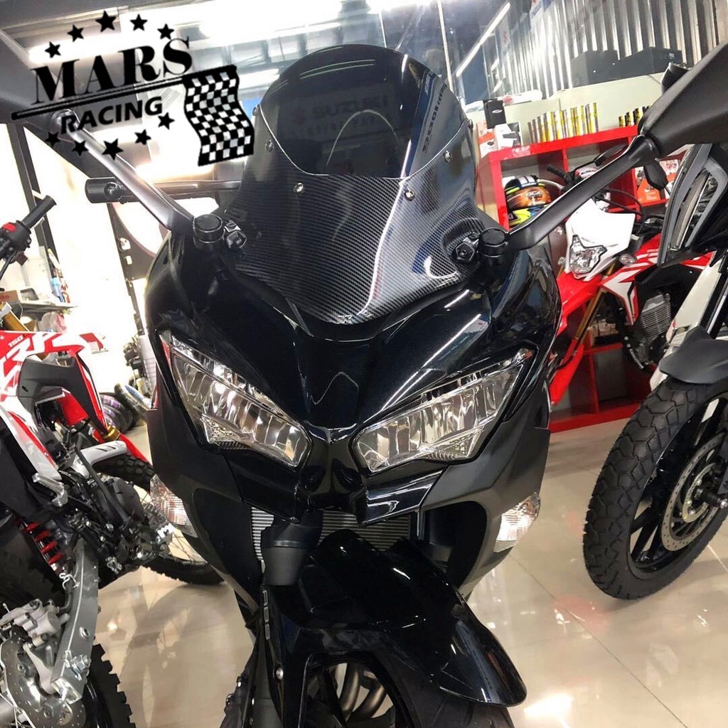 適用於 川崎 忍者400 NINJA400 18-19 機車 擋風玻璃 遮陽板 導流板 前擋風 前風擋 前風鏡 擋風玻璃