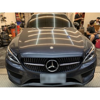 【膜漾專業包膜】BENZ C300 全車TPU自體修復犀牛皮/高抗刮瞬修復/透明漆面保護膜