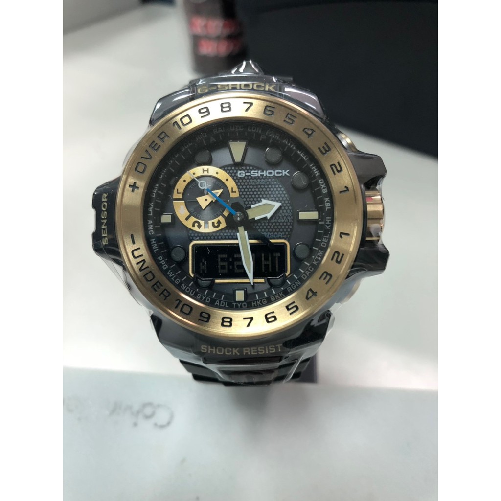 CASIO G-SHOCK GULFMASTER 系列錶款(台灣公司貨)、附原廠保證書GWN-1000GB-1A