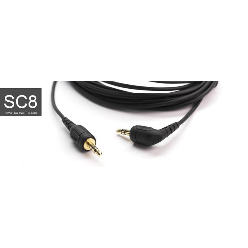 造韻樂器音響- JU-MUSIC - 全新 RODE SC8 TRS 公對公 3.5mm 延長線 6米