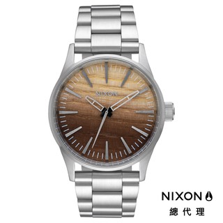NIXON SENTRY 38 SS 極簡復刻 木刻紋 特殊設計款 男錶 女錶 手錶 A450-2457
