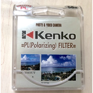 Kenko 58mm CIRCULAR PL E-CPL PR 環形偏光鏡 特效鏡