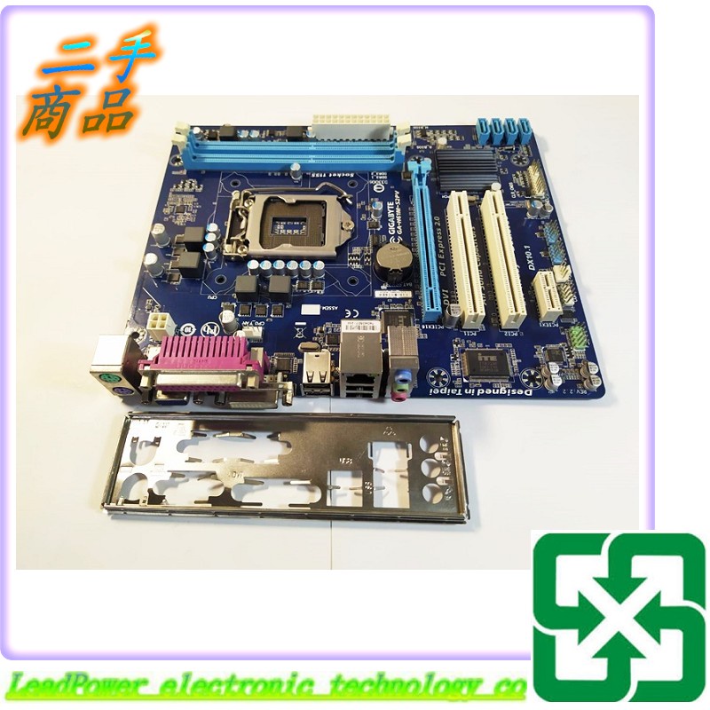 【力寶3C】主機板 技嘉 GA-H61M-S2PV 1155 DDR3 /編號 0105